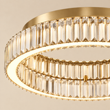 Calista Crystal Halo Ceiling Light