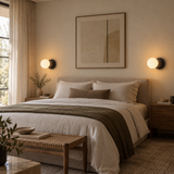 Noira Glass Globe Wall Light