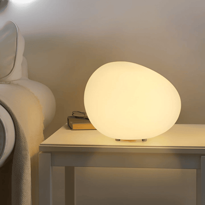 PebbleGlow LED Night Light – Minimalist Bedside Lamp
