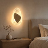 Orlienne Sculptural Glass LED Wall Light