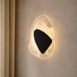 Orlienne Sculptural Glass LED Wall Light