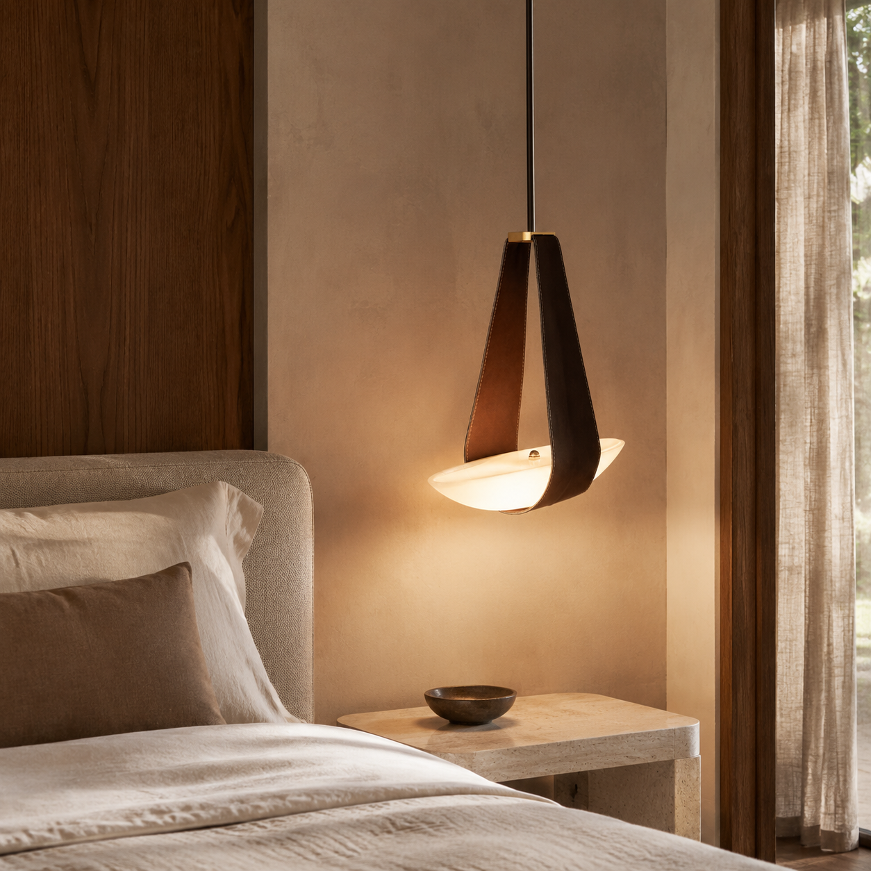 Yuanbao Nordic Glass Pendant Light
