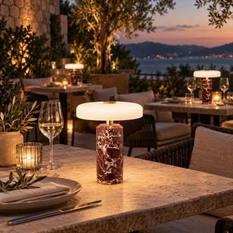 NordGlow Portable Charging Table Lamp