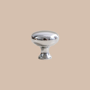 GlossSilver Knob & Pull 2.5cm