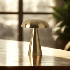Illuminate your space with the Glowshroom Retro Mushroom LED Table Lamp – Rechargeable Touch Sensor Light, perfect for decor.
