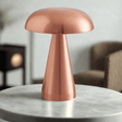 Stylish Glowshroom Retro Mushroom LED Table Lamp – Rechargeable Touch Sensor Light for modern decor and adjustable brightness.