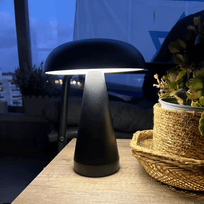 Illuminate your space with the Glowshroom Retro Mushroom LED Table Lamp – Rechargeable Touch Sensor Light for stylish decor.