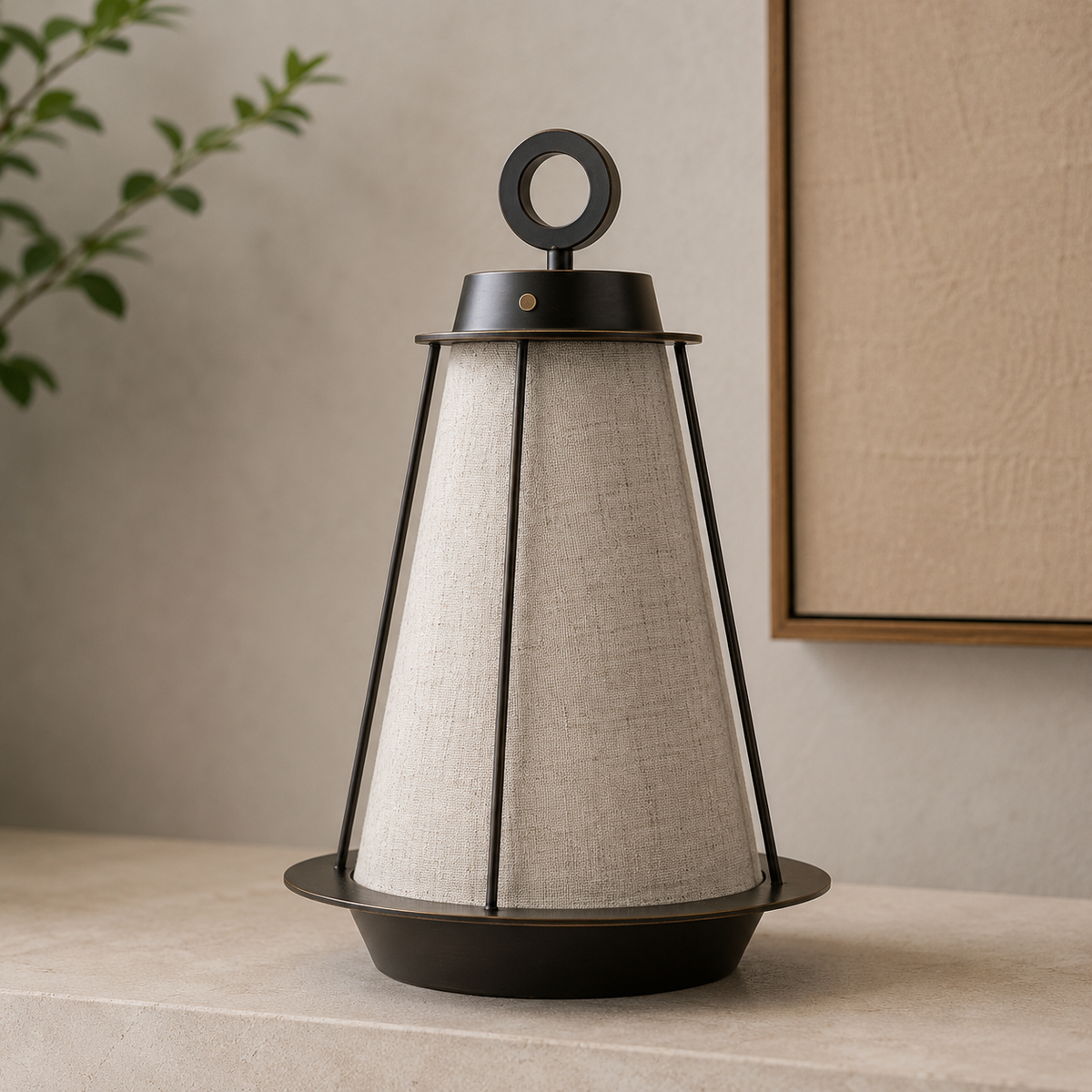 Nordéa Touch Fabric Table Lamp product view