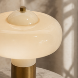Solenne Frosted Glass Floor Lamp