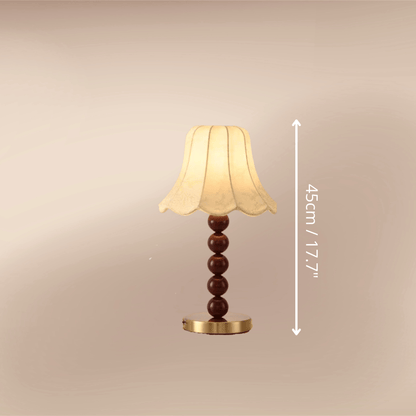 Variant image for Modern White Mushroom TableLamp dimensions 