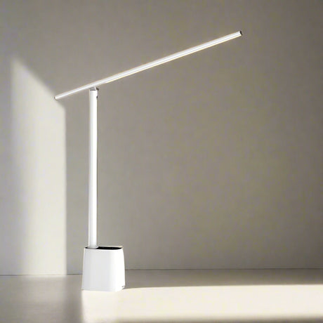 White LED desk lamp white background
