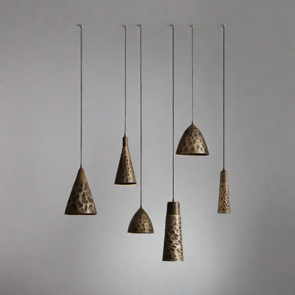 Elegant pendant lights variances that  combines vintage walnut and copper finishes, making it a perfect addition to your kitchen, dining room, or restaurant.