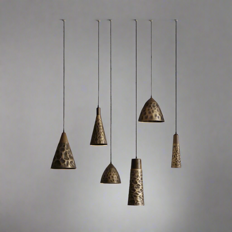 Elegant pendant lights variances that  combines vintage walnut and copper finishes, making it a perfect addition to your kitchen, dining room, or restaurant.