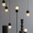 Stylish Minimalist Terrazzo Pendant Light for Nordic staircases, restaurants, and bedrooms by Artpad. Perfect bedside lamp.