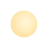 Solid light yellow color swatch on a white background