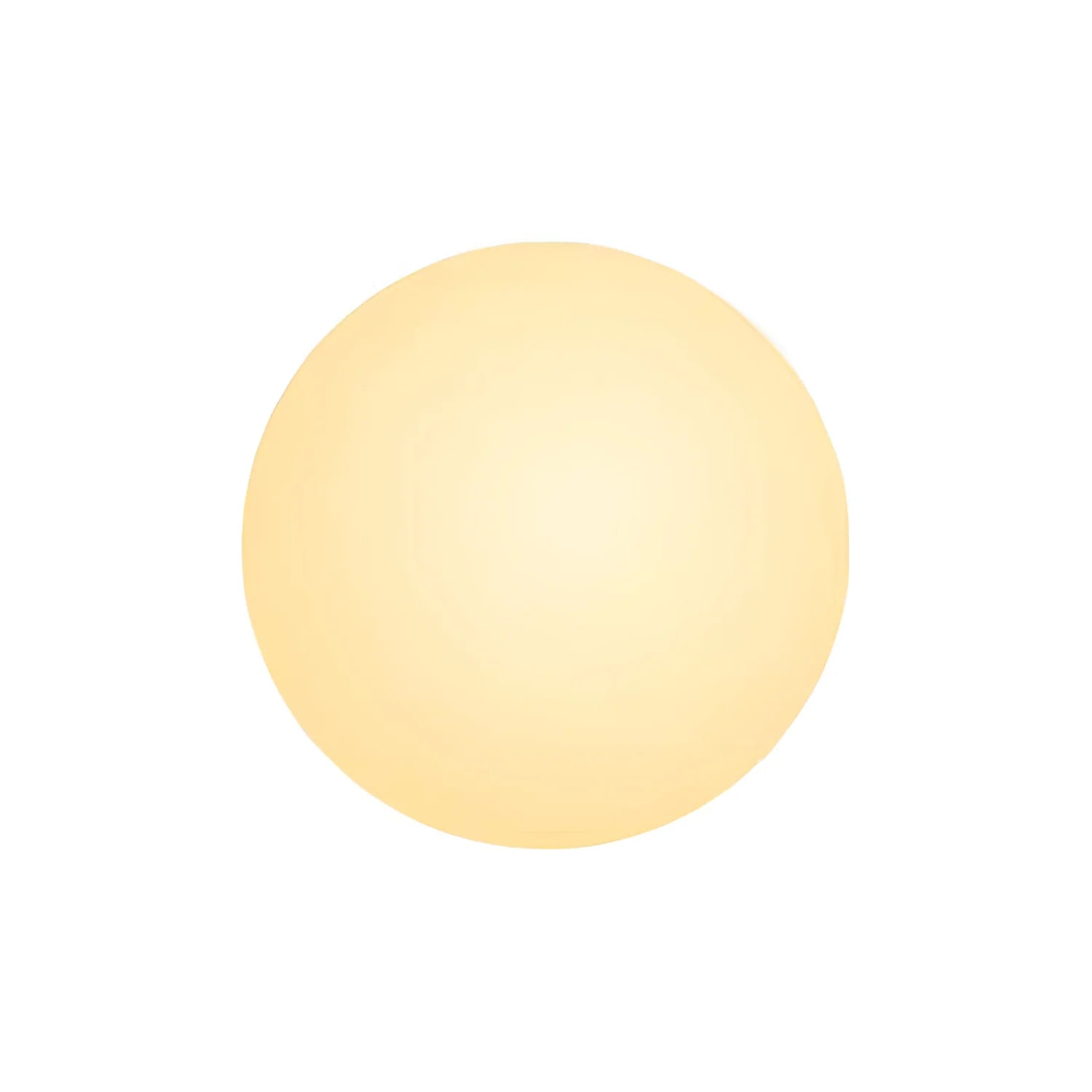 Solid light yellow color swatch on a white background