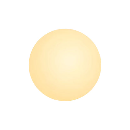 Solid light yellow color swatch on a white background
