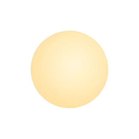 Solid light yellow color swatch on a white background