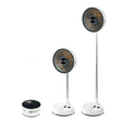 Portable Foldable Oscillating Standing Fan – Rechargeable Pedestal offers versatile cooling for home and office use.