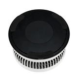 Portable Foldable Oscillating Standing Fan – Rechargeable Pedestal features a sleek design for versatile cooling solutions.