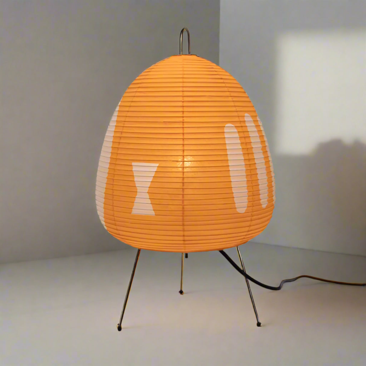 Kōan Rice Paper Table Lamp – Minimalist LED Serenity Light