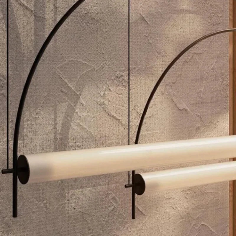 Linea Arc Black Pendant Light