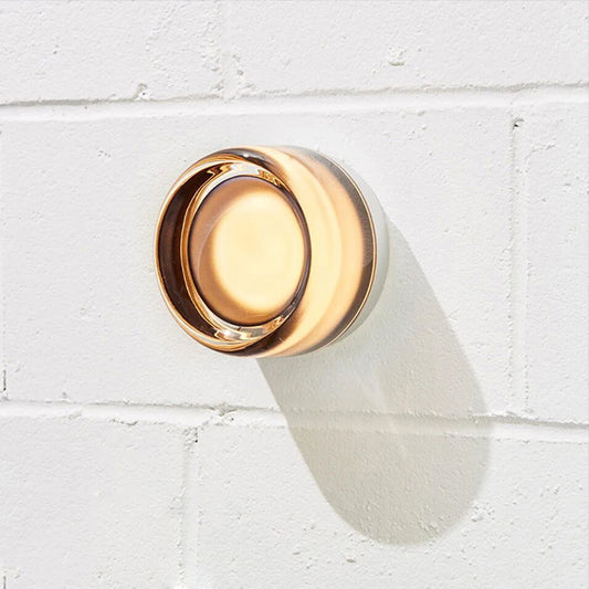 Modern LED Wall Sconce Amber Smoke Grey enhances any space, perfect for living room, bedroom, or balcony décor.
