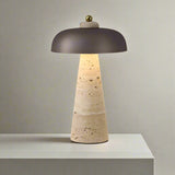 Table lamp displayed on a gray background