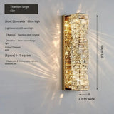 Celestine Crystal LED Wall Sconce
