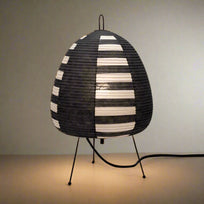 Kōan Rice Paper Table Lamp – Minimalist LED Serenity Light