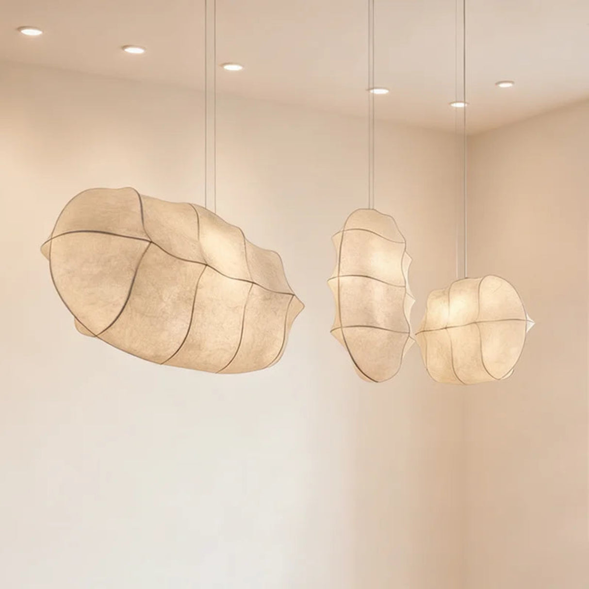 Aeralis Silk Pendant Light