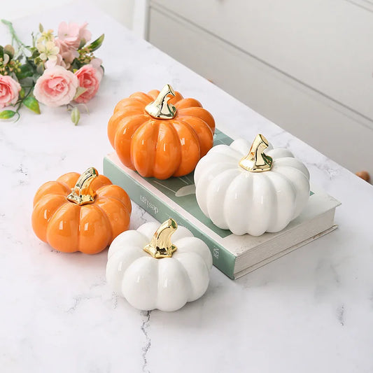 CeramiGourd – Handcrafted Ceramic Pumpkin Ornament