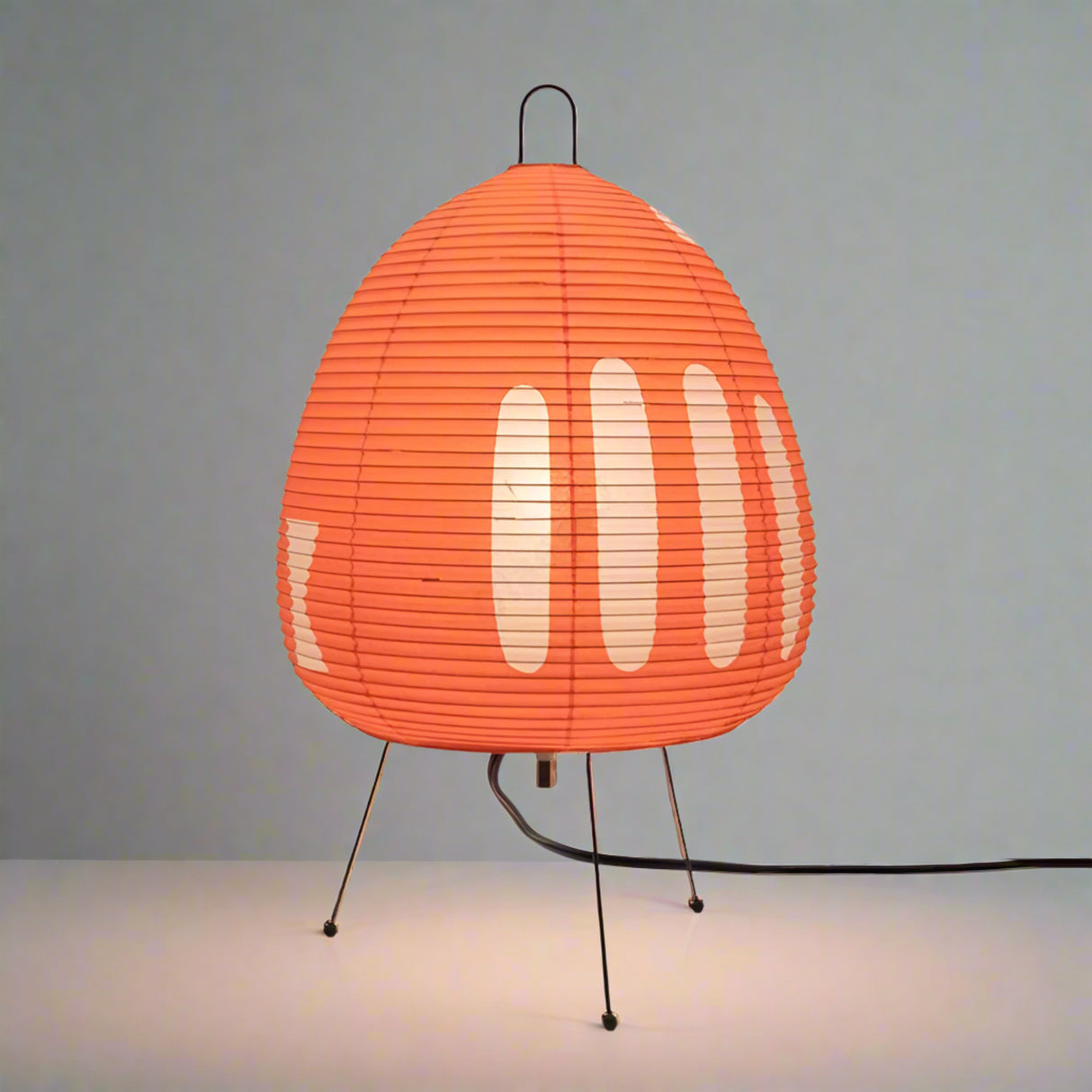 Kōan Rice Paper Table Lamp – Minimalist LED Serenity Light