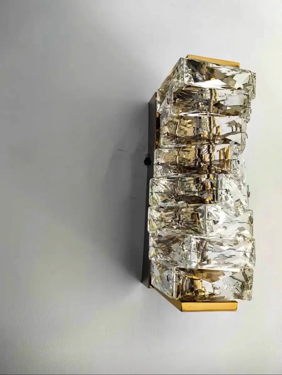 Celestine Crystal LED Wall Sconce