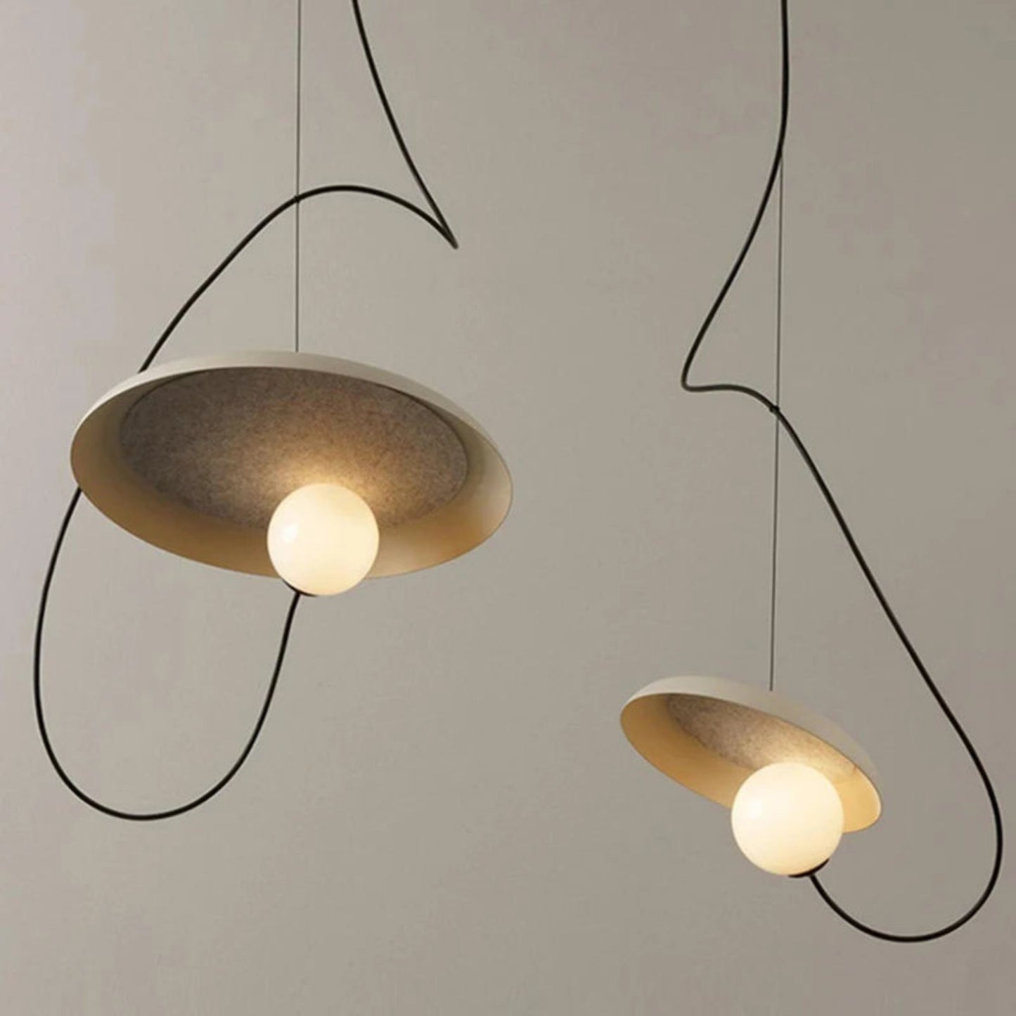 White MagnoGlow Magnetic Pendant Light