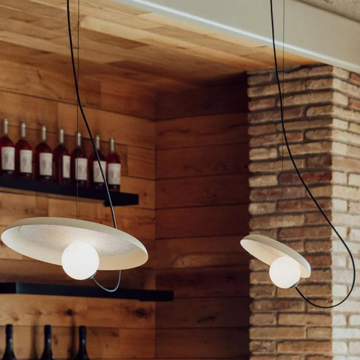 White MagnoGlow Magnetic Pendant Light