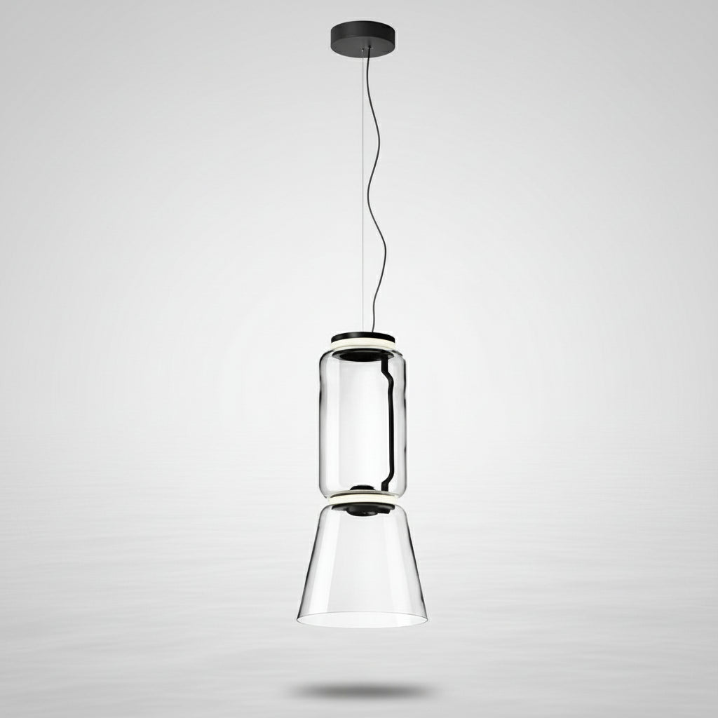 LumaCone Glass Pendant Light
