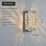 Celestine Crystal LED Wall Sconce