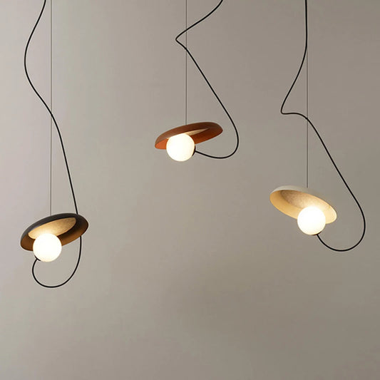Black MagnoGlow Magnetic Pendant Light