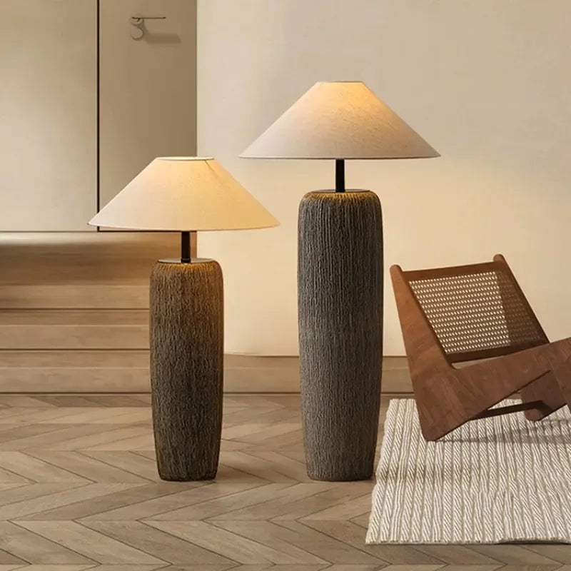 Vintage Japanese Floor Lamp dimension 