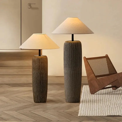 Vintage Japanese Floor Lamp dimension 