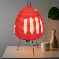 Kōan Rice Paper Table Lamp – Minimalist LED Serenity Light