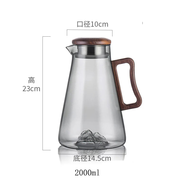 Marene Heat-Resistant Glass Water Jug