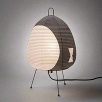 Kōan Rice Paper Table Lamp – Minimalist LED Serenity Light