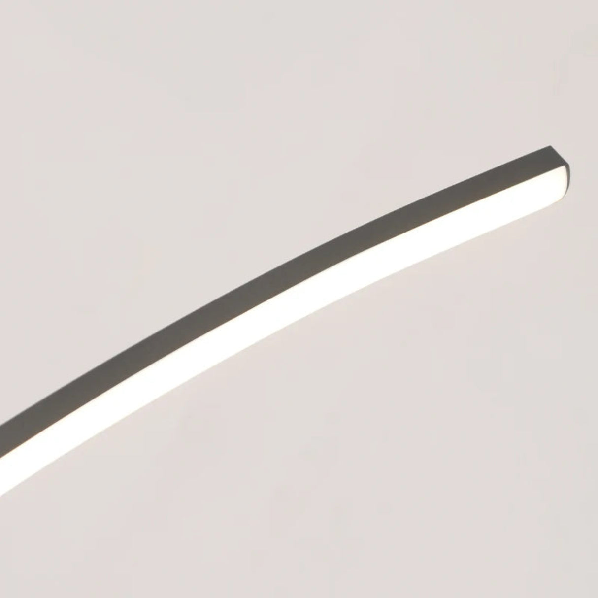 Modern ceiling light fixture on a neutral background