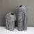LineaCraft Vase – Black & White Abstract Decor
