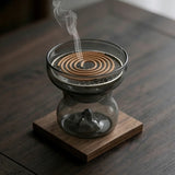 Kiyora Glass Mountain Incense Burner