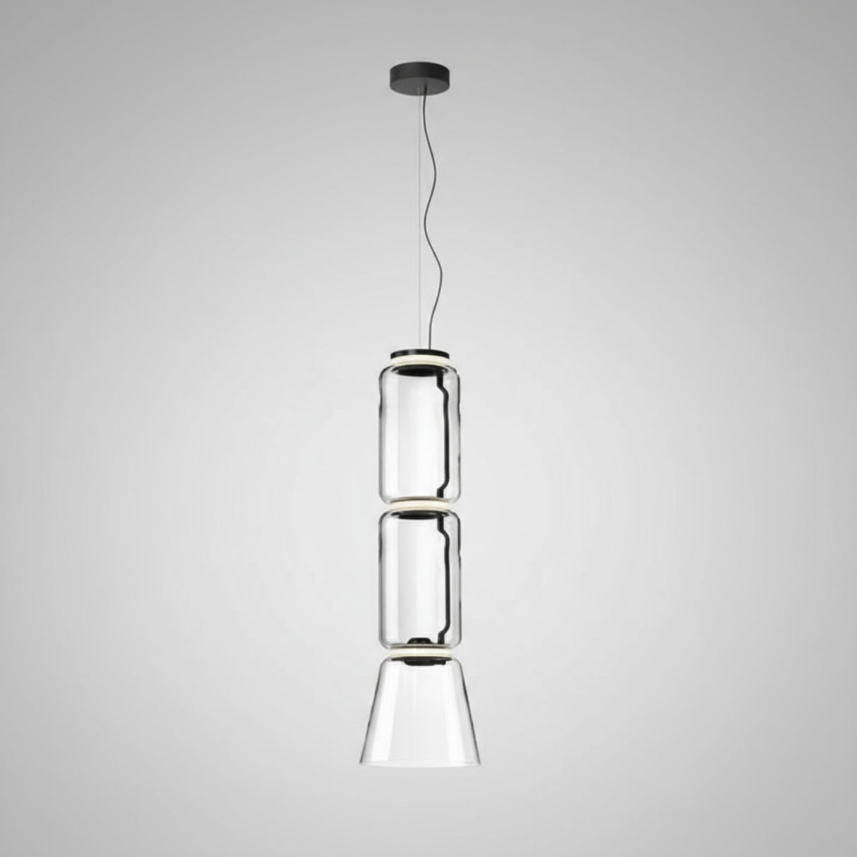 Chandelier with dimensions labeled on a white background