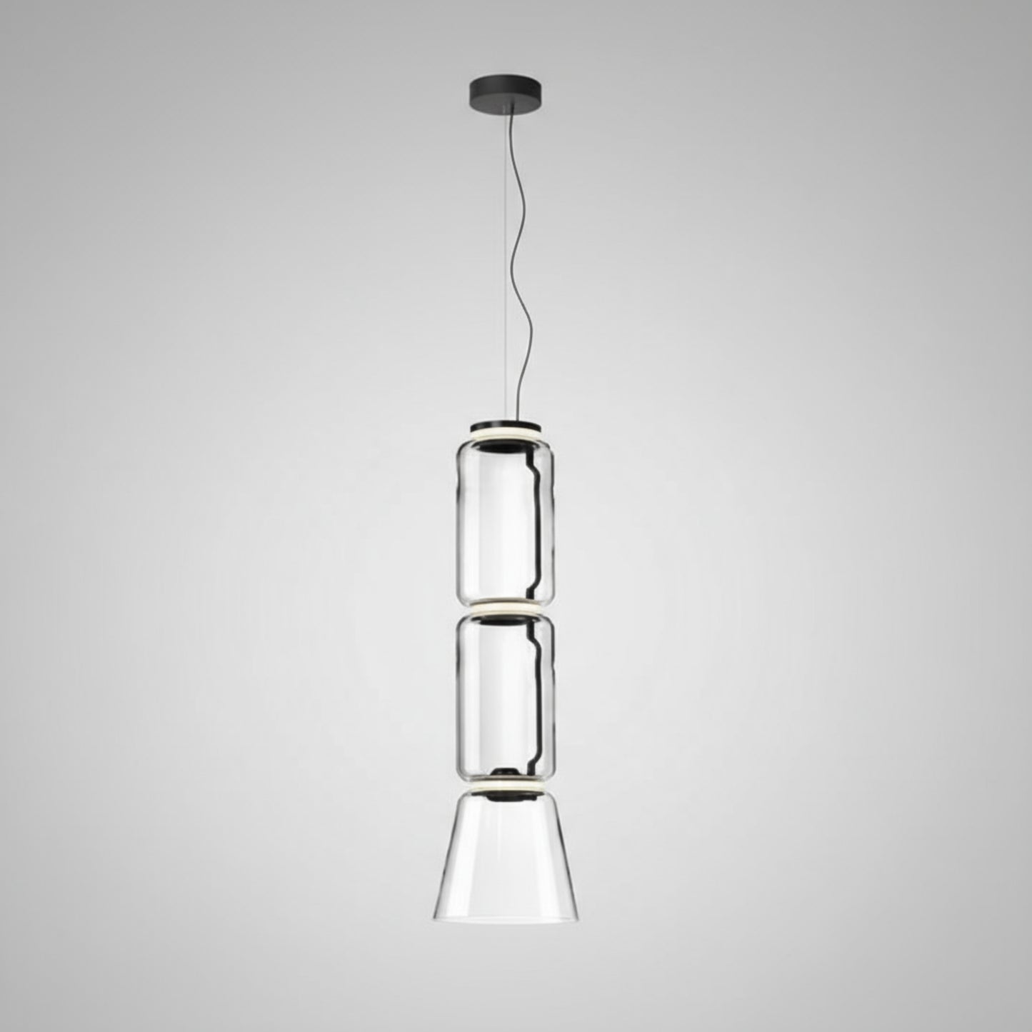 Chandelier with dimensions labeled on a white background