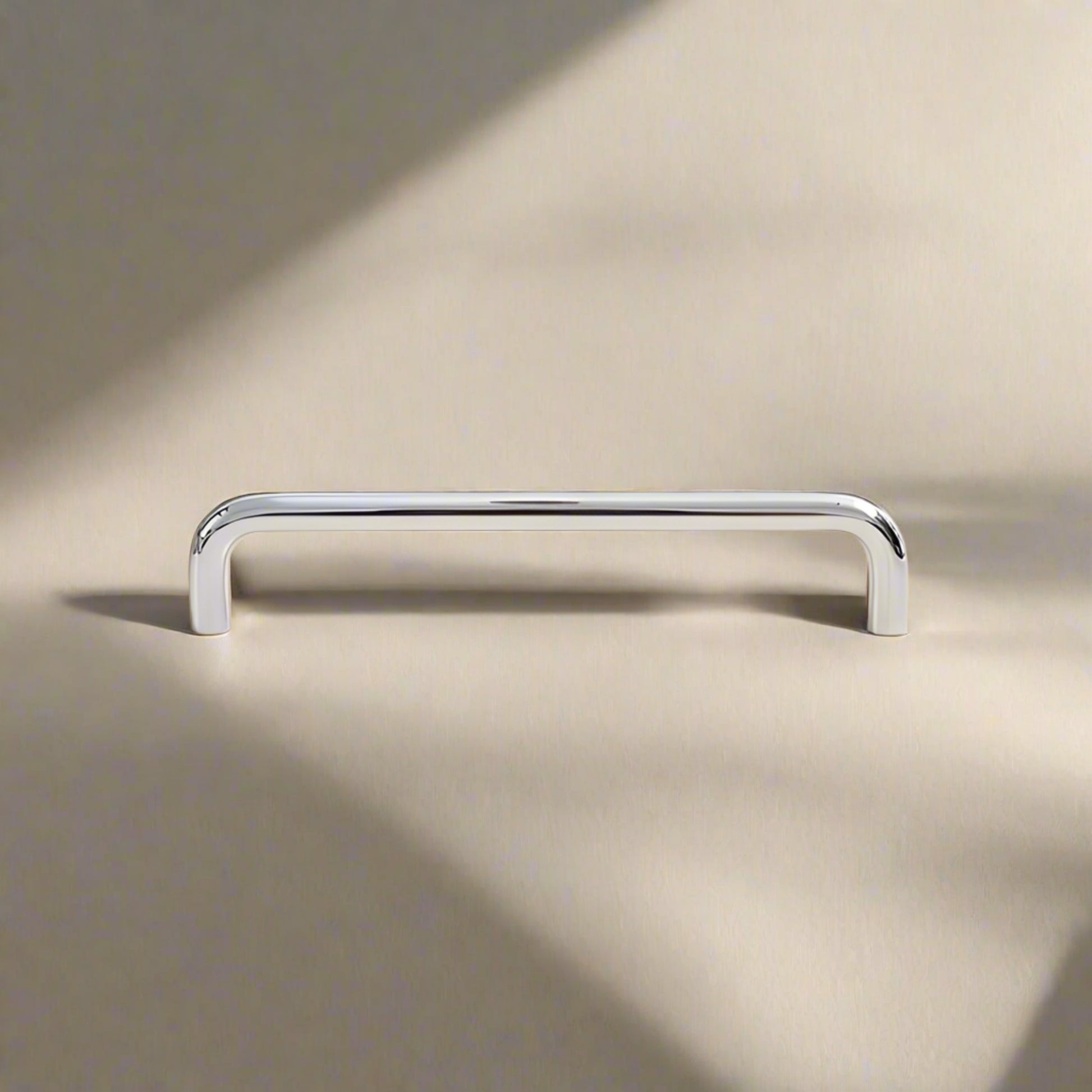 Chrome cabinet handle 16cm